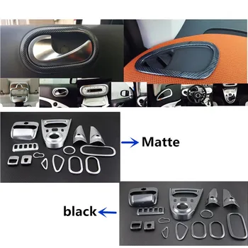 ABS Дръжка на Ключа Купа отдушник Климатик Подлакътник Подемни Стъкло Седалка За Четене волан За mercedes Benz Smart Fortwo 2015-2019
