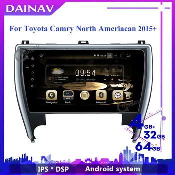 Android GPS Автомобилна Навигация За Toyota Camry North Ameriacan 2015 + Автомобилен Мултимедиен DVD-Плейър Авто Магнитола