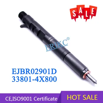 ERIKC EJBR02901D 33801-4X800 Дизелов Инжектор система за впръскване на горивото EJBR0 2901D Горивната един пулверизатор EJB R02901D За KIA на HYUNDAI Terracan 2.9 CRDi