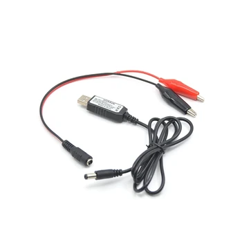 QC3.0 USB До 5, 6 и 9 В 11, В 12 Регулируема Стъпка напрежение 0,2 5,5x2,5 мм/2,1 мм Кабел За Повишаване на мощността на Wi-Fi Маршрутизатор LED САМ Мощност