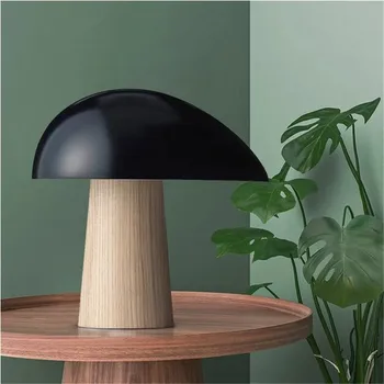 Креативна модерна минималистичная спалня, кабинет офис малка странична масичка дневна светлина Скандинавски постмодернистская минималистичная настолна лампа