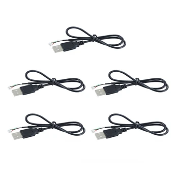 5 бр. USB 5Pin 1.0 mm Свързващ Кабел За Платка Модул USB-камера OV5640 HBV-5640 Дължина 50 см Адаптер USB Кабел