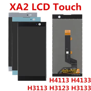 Добър За Sony Xperia XA2 H3113 H3123 H3133 H4113 H4133 LCD дисплей Панел на Модула + Сензорен Екран Дигитайзер, Сензор Стъкло В Събирането на