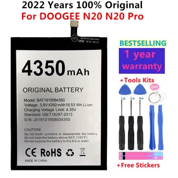 100% Оригинални Висококачествени Нов 4350 ма Взаимозаменяеми Батерия DOOGEE N20 N20Pro N20 Pro За мобилен телефон Батерии bateria
