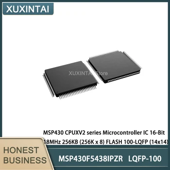 5 бр./лот MSP430F5438IPZR мощност msp430 мощност msp430 Микроконтролер от серията CPUXV2 на чип за 16-битова 18 Mhz 256 KB (ДО 256 x 8) светкавица 100-LQFP (14x14)