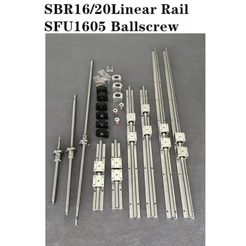 6 Комплекта SBR 3 топка винт 3 BK/ BF12 + 3 съединител + 2 Спирачка на веригата