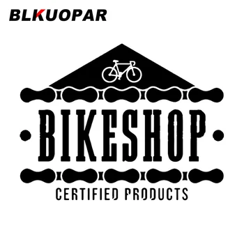 BLKUOPAR Магазин под Наем на Сертифицирани Продукти на Мрежата Логото на Иконата Силует Стикер Личност Водоустойчив Кола Етикети Лаптоп Оформление на Автомобили