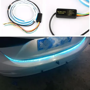 Автомобилна led лента за багажника RGB ивица Светлина за renault megane 2 3 duster/logan/captur/2016 laguna 2 clio fluence kadjar