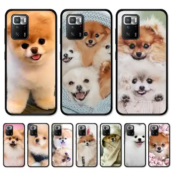 Калъф за мобилен телефон с кучета померанского шпиц за Redmi Note 8 7 9 4 6 pro max T X 5A 3 10 lite pro
