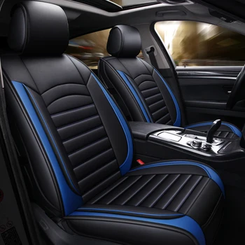 Качествена 5-местен Пълен Комплект Калъфи за автомобилни седалки от изкуствена кожа, Аксесоари за BMW X1 X2 X3 X4 X5 X6 X7 1-Series 2-Series 3-Series