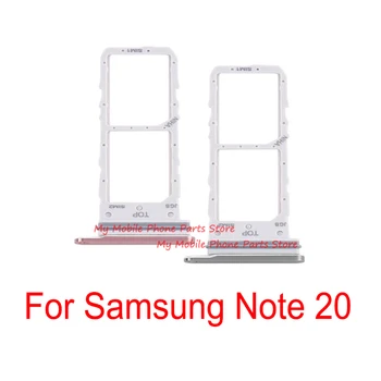 Нов Титуляр Тава С Две Sim-Карти За Samsung Galaxy Note 20 Note20 Сим-Тава Слот За SD-Карти на Притежателя Четец на Резервни Части
