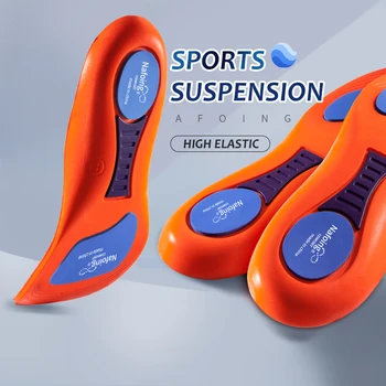 Нови Спортни Ортопедични Стелки за Крака За Мъже и Жени EVA Дишаща Амортизирующая Стелка Обувки за Бягане Баскетбол Грижи 2022
