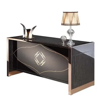 Офиса скандинавски стил дървена твърди чувствителен издръжлив и елегантен маса за лаптоп с най-доброто обслужване за офис кабинет