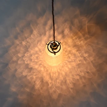 Стъклена Окачена Лампа Таван На Реколтата, Осветителни Тела, Led Окачен Лампа Спалня В Очакване На Осветление Hanglampen Скандинавските Лампи Осветителни Тела